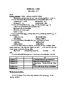 Kiểm tra 1 tiết môn: lịch sử 7