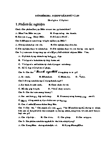 Đề kiểm tra đội tuyển ngữ văn 9 thời gian 120 phút