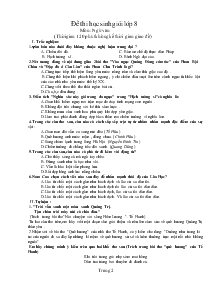 Đề thi học sinh giỏi lớp 8 Môn: Ngữ văn (Thời gian 120 phút không kể thời gian giao đề)