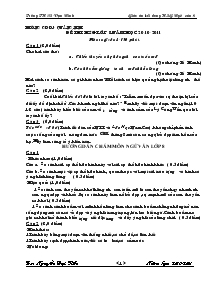 Đề thi học sinh giỏi lớp 8 năm học 2010-2011 môn:ngữ văn 8-150 phút (Quảng Ninh)