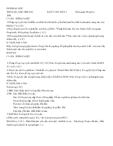 Đề thi môn ngữ văn 9 thời gian 90 phút