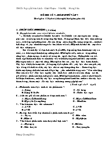 Đề thi số 9 : môn ngữ văn 9