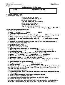 Kiểm tra: ngữ văn lớp 9 (45 phút)