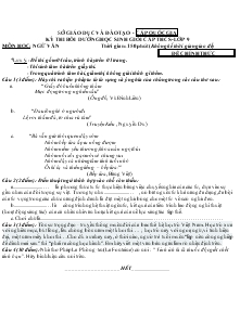 Kỳ thi bồi dưỡng học sinh giỏi cấp trung học cơ sở- Lớp 9