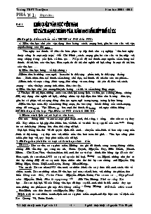 Bài giảng Khái quát về văn học Việt Nam từ cách mạng tháng Tám nam 1945 đến hết thế kỉ XX