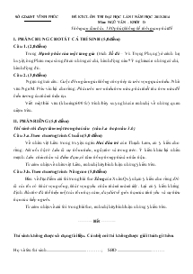Đề kiểm tra chất lượng ôn thi đại học lần I năm học 2013-2014 môn: ngữ văn – khối d