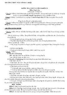 Kiểm tra chất lượng khối 12 môn: ngữ văn (thời gian: 150 phút)