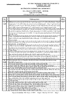 Kỳ thi chọn học sinh giỏi tỉnh lớp 12 năm học 2012 - 2013 môn địa lý