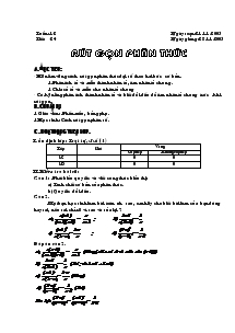 Chuyên đề Rút gọn phân thức