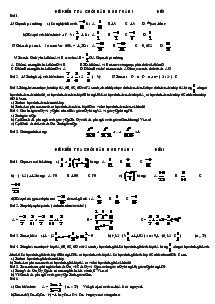 Đề kiểm tra cuối năm môn toán 6