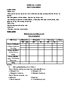 Đề 1 Kiểm tra 45 phút môn công nghệ 7