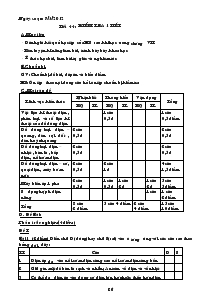 Giáo án Công nghệ 8 - Tiết 44: Kiểm tra 1 tiết