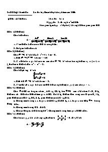Đề thi tuyển sinh THPT chuyên Lam Sơn 2006 môn thi: Toán