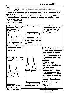 Bài giảng môn Hình học lớp 6 - Tiết 11: Vẽ đoạn thẳng cho biết độ dài