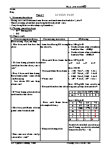 Bài giảng môn Số học lớp 6 - Tiết 23: Luyện tập