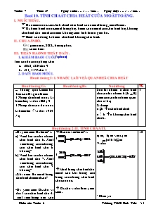 Bài giảng môn Toán lớp 6 - Bài 10: Tính chất chia hết của một tổng