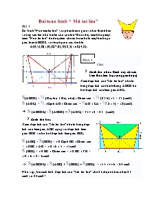 Bài giảng môn toán lớp 6 - Bài toán hình “ Mũ tai lừa”