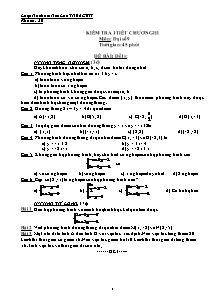 Bộ đề kiểm tra Toán lớp 9 (2)