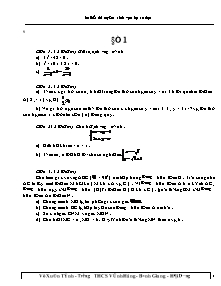 Bộ đề thi tuyển sinh vào lớp 10 THPT môn Toán