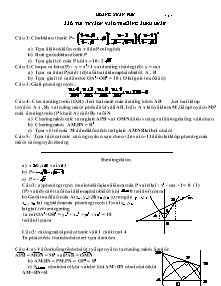 Các đề thi học sinh giỏi môn Toán