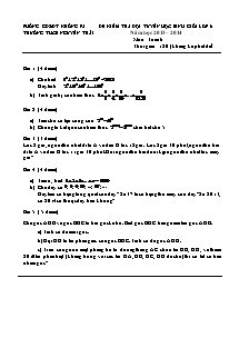 Đề kiểm tra đội tuyển học sinh giỏi lớp 6 năm học 2013 – 2014 môn: toán 6 thời gian: 120 phút (không kể phát đề)