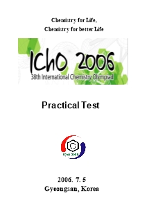Đề thi Hóa học quốc tế 2006