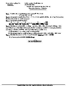 Đề thi vào lớp 10 PTTH Lam Sơn Thanh Hoá năm học 2001-2002 môn thi: Toán (dành cho lớp chuyên toán)