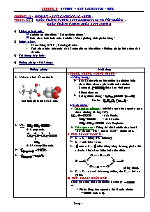 Giáo án Hóa học 11 - Chương 2 - Tiết 12: Dãy đồng đẳng axit cacboxylic no đơn chức (dãy đồng đẳng của axit axetic)