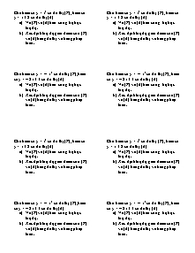 Kiểm tra 15 phút môn Hình 9