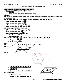 Bài giảng môn toán lớp 10 - Các dạng toán ôn tập chương 1 (tiếp)