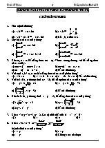 Bài giảng môn toán lớp 10 - Chương 04: Bất đẳng thức – bất phương trình