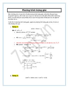 Bài giảng môn toán lớp 12 - Phương trình lượng giác (tiếp theo)