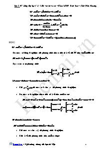 Bài tập Lượng giác 11