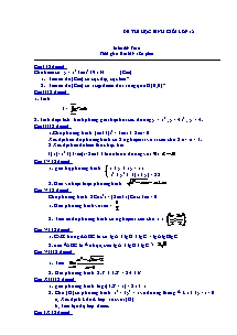 Đề 1 thi học sinh giỏi lớp 12 môn thi: toán thời gian làm bài: 180 phút