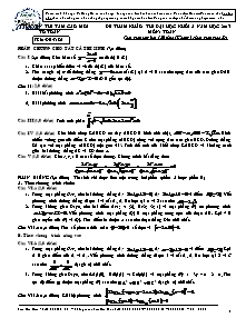 Đề 13 tham khảo thi đại học khối a năm học 2013 môn: toán thời gian làm bài: 120 phút ( không kể thời gian giao đề)