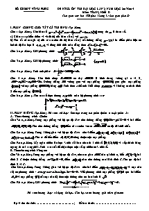 Đề khảo sát chất lượng ôn thi đại học lần 2 môn: Toán; khối D có đáp án