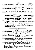 Đề ôn Toán 11 học kỳ II - Đề 9, 10, 11, 12
