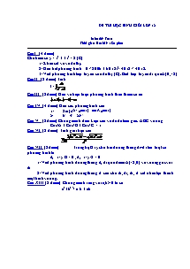 Đề thi học sinh giỏi lớp 12 môn thi: toán thời gian làm bài: 180 phút