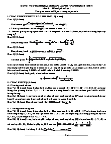 Đề thi thử đại học, cao đẳng lần III môn thi: Toán, khối A, A1