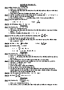 Một số đề thi học kì 1 Toán lớp 12