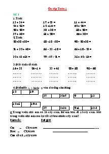 Tuyển tập đề ôn tập Toán 1