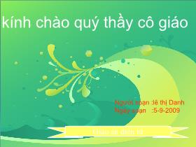 Bài giảng Toán - Tiết 6: Lũy thừa của một số hữu tỉ