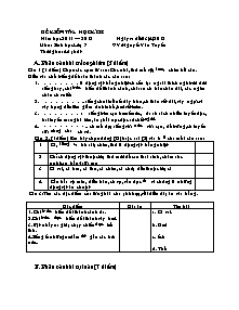 Đề kiểm tra học kì II năm 2011 – 2012 môn: Sinh học lớp 7