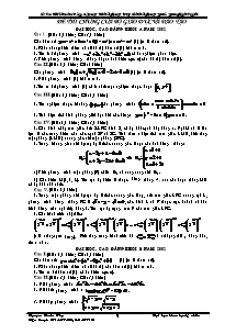 Đề thi tuyển sinh vào đại học từ năm học 1997 đến năm học 2005 - 2006 môn Toán