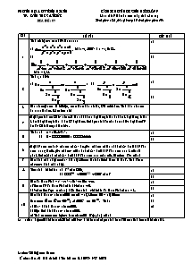 Đề thi chọn học sinh giỏi lớp 9 môn thi: Giải toán trên máy tính cầm tay - Mã đề: 09