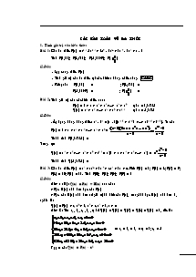 Toán học - Các bài toán về đa thức