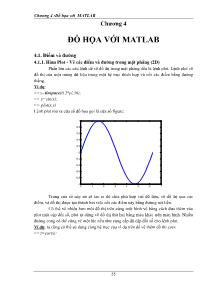 Toán học - Chương 4: Đồ họa với matlab